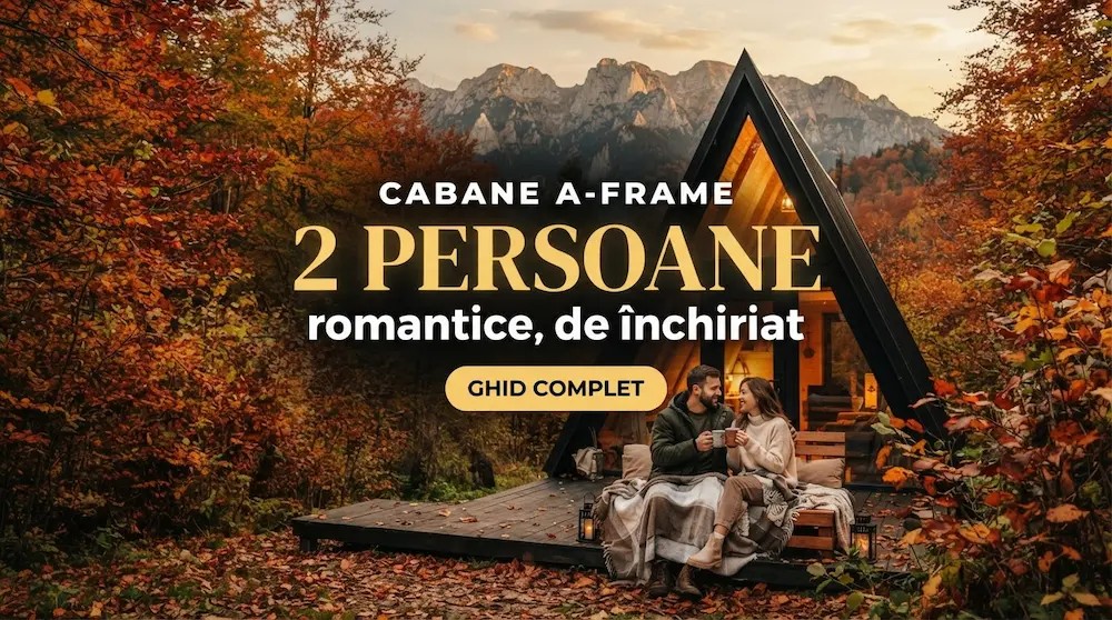 Top 9 Cabane A-Frame pentru 2 Persoane (2026)