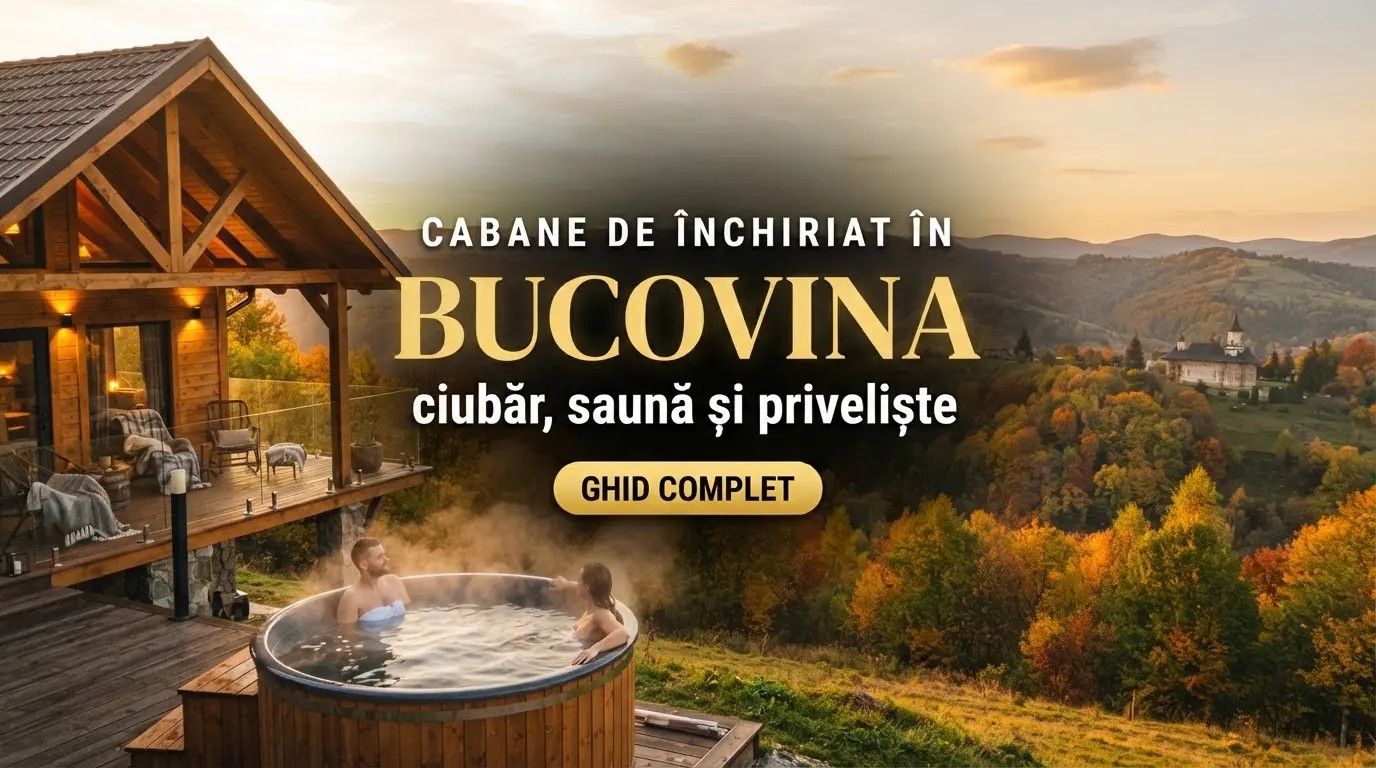 Top 10 Cabane de Închiriat în Bucovina (2026)